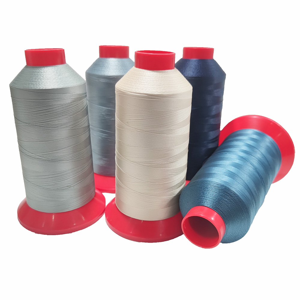 Sewing Thread Production - Sanbest ด้ายโพลีเอสเตอร์ความแข็งแรงสูง 100D/3 Tex35 ด้ายเย็บผ้า 5000