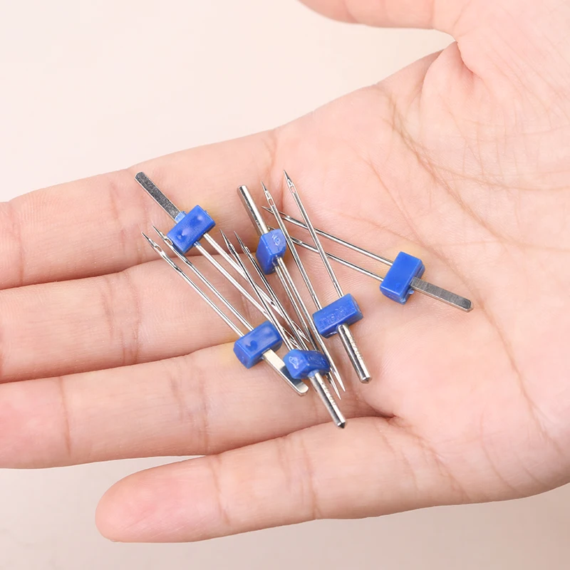 Twin Needle Stretch - เข็มคู่สําหรับจักรเย็บผ้า Brother - เข็มยืดคู่สําหรับจักรเย็บผ้าในครัวเรือนและ DIY