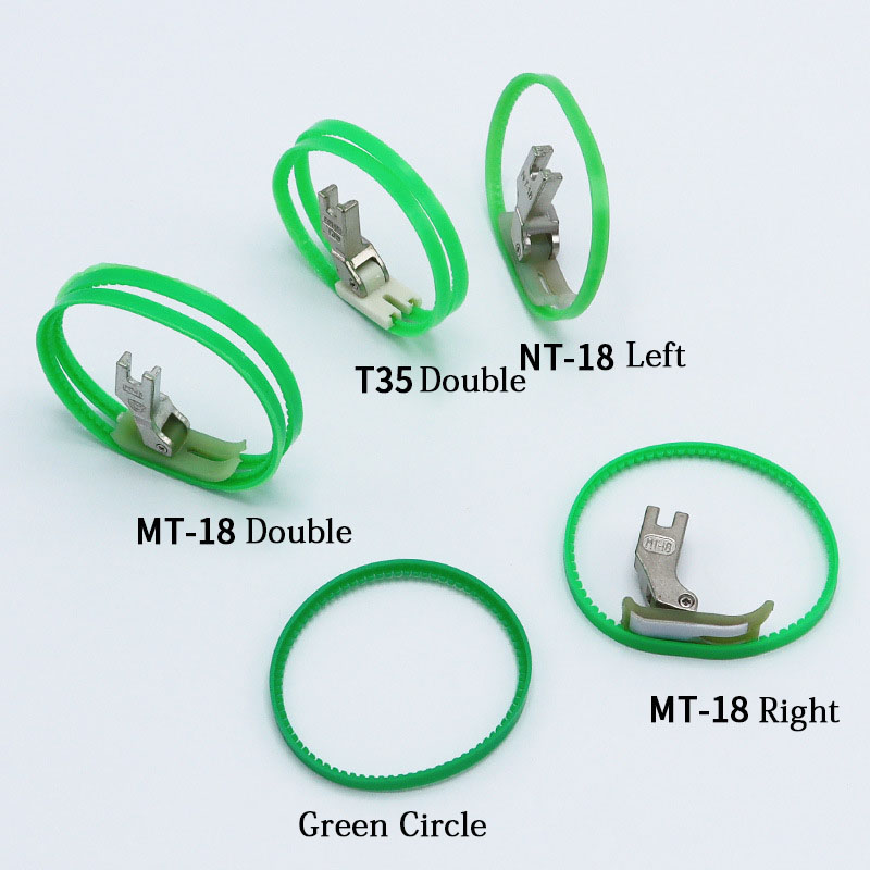 Rolled Hem Foot - เครื่องกด T350แบบ MT-18พร้อมห่วงใส่ได้พอดีกับเข็ม aksesoris mesin jahit