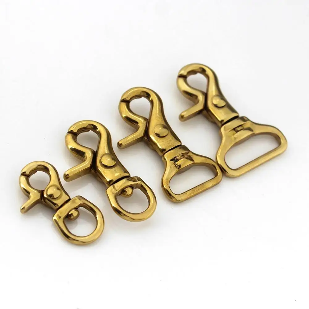 Hook Eye Fastener - ทองเหลือง Trigger คลิปหมุน Eye Bolt Snap