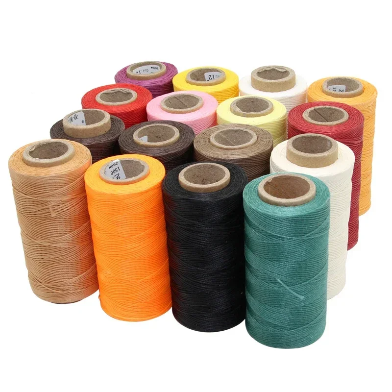 Sewing Thread Production - 260M ด้าย Waxed Wax String สายไฟเย็บหัตถกรรมเครื่องมือ
