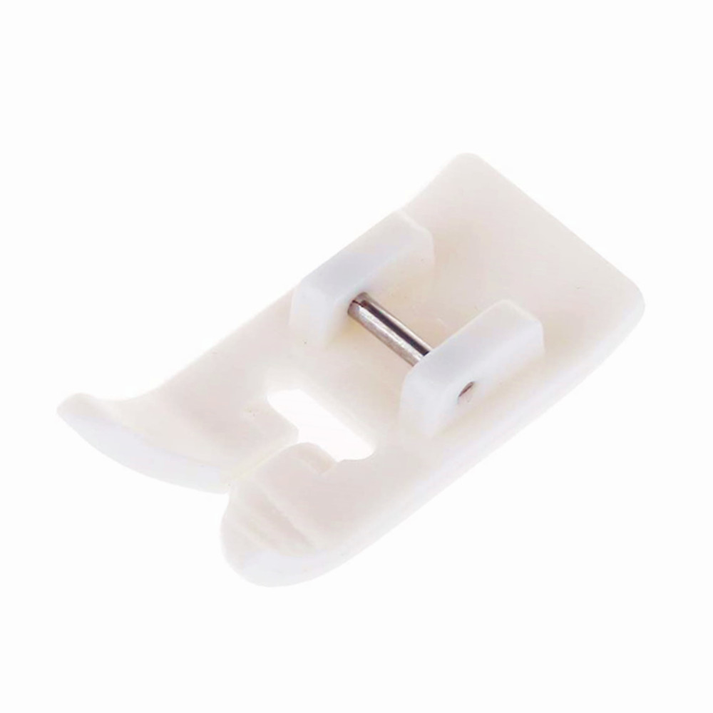 Rolled Hem Foot - ตีนผีพลาสติกแบบไม่ติดผ้า สำหรับจักรเย็บผ้าซิงเกอร์ บราเดอร์ จาโนเม่ โตโยต้า รุ่นใช้ในบ้าน
