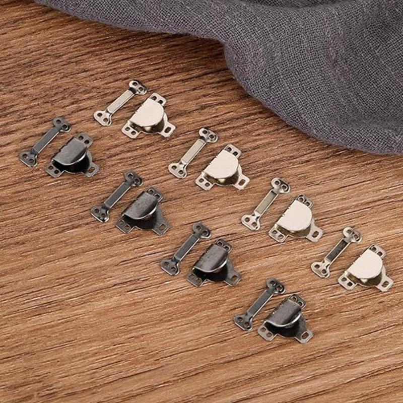 60คู่สแตนเลสตะขอและตาปิดเย็บบน - Hook Eye Fastener บทวิจารณ์และราคา