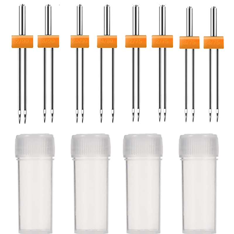 3PCS จักรเย็บผ้าเข็มคู่คู่เข็ม - Twin Needle Stretch บทวิจารณ์และราคา