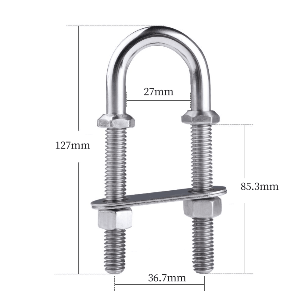 อุปกรณ์เรือสแตนเลสสตีลสำหรับเร - Hook Eye Fastener บทวิจารณ์และราคา