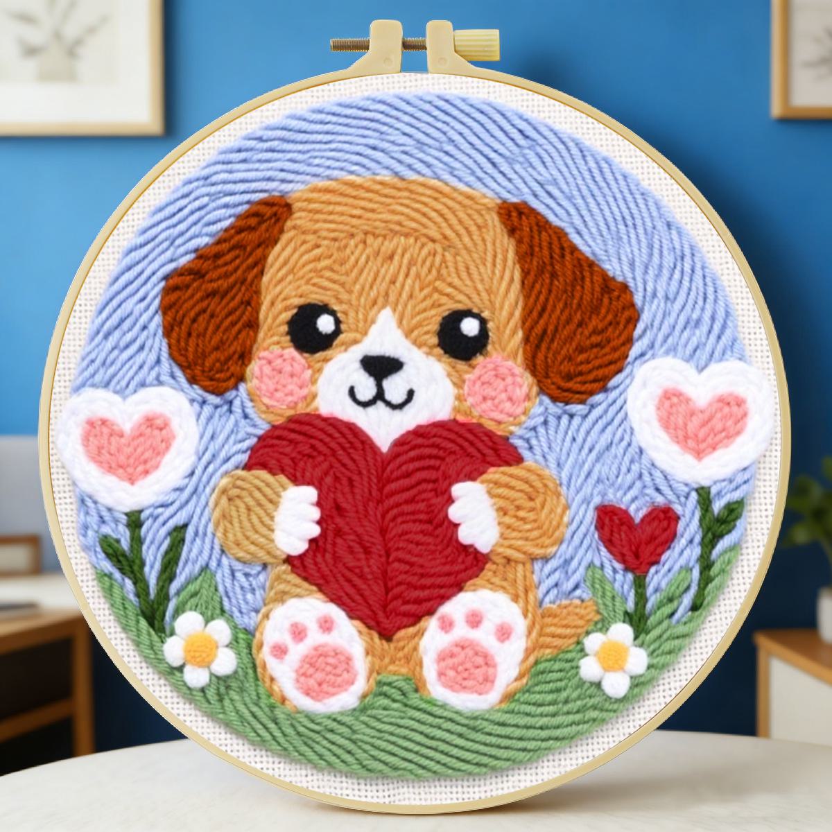 ชุดปักเข็มสำหรับสุนัข ขนาด 20x - Is Sewing Textile Art บทวิจารณ์และราคา