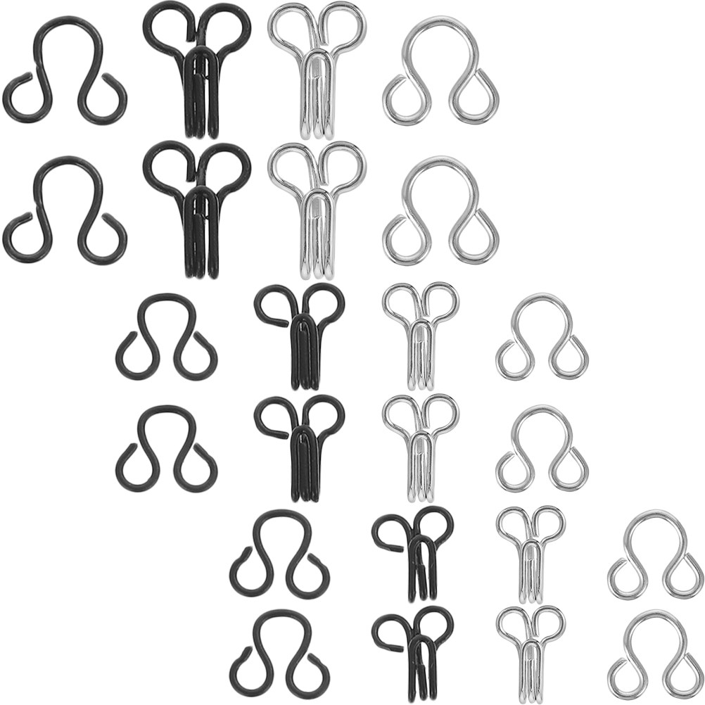 ตะขอเกี่ยวเสื้อผ้า 120 ชิ้น ตะ - Hook Eye Fastener บทวิจารณ์และราคา
