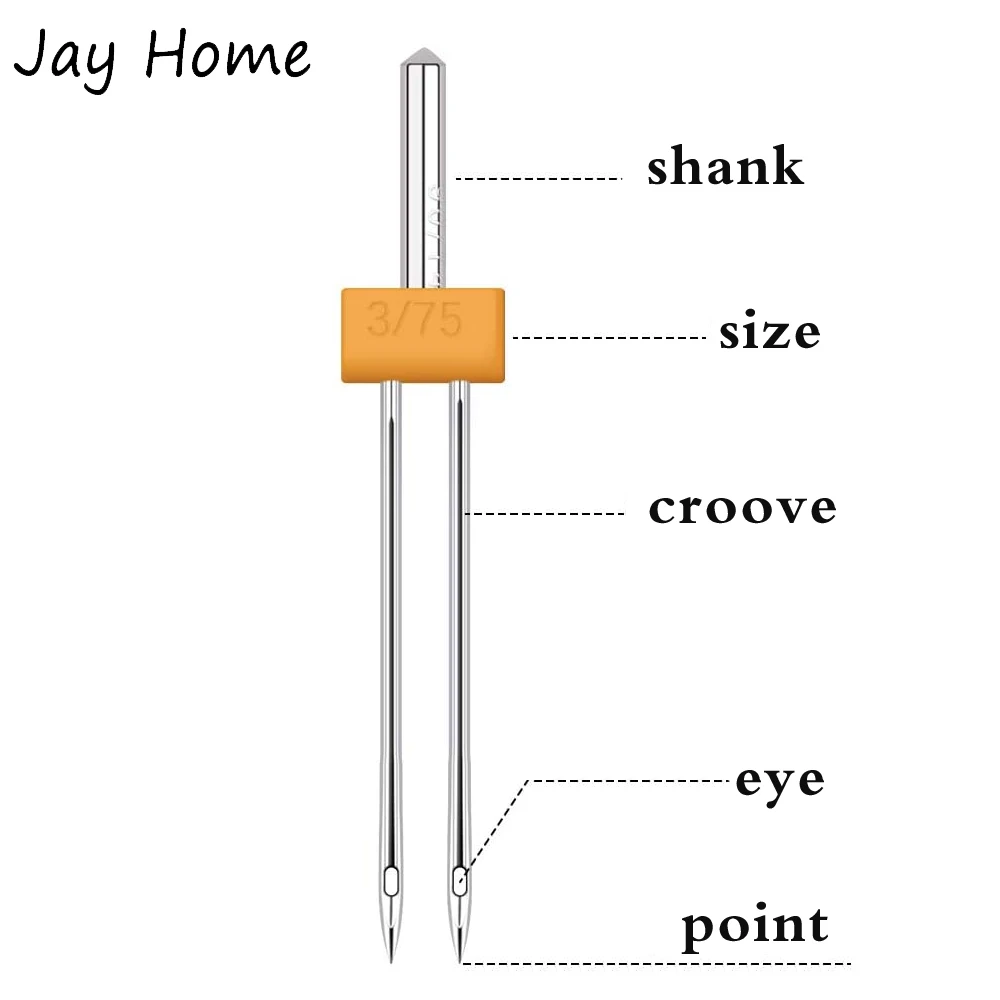 10PCS จักรเย็บผ้าเข็มคู่คู่เข็ - Twin Needle Stretch บทวิจารณ์และราคา