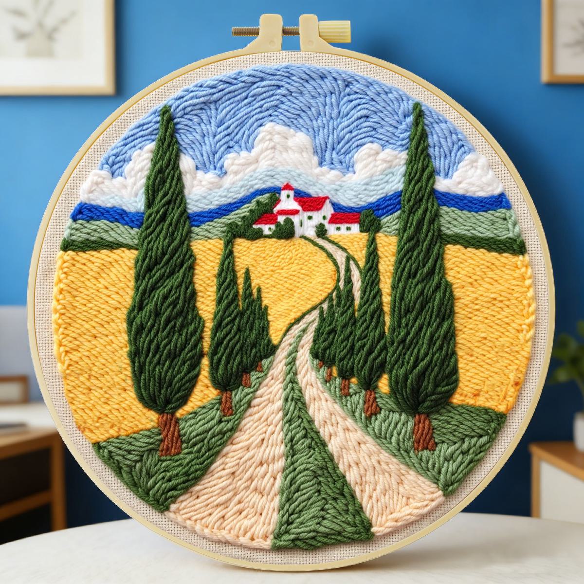 ชุดปักผ้าแบบ Punch Needle ขนาด - Is Sewing Textile Art บทวิจารณ์และราคา