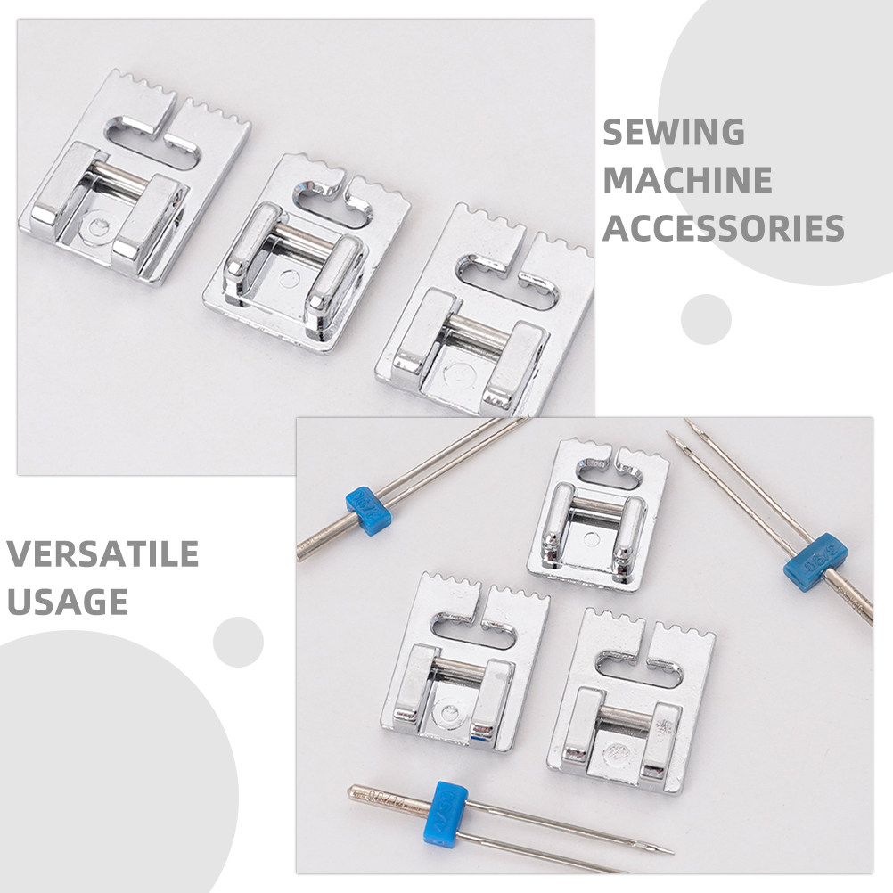 เข็มจักรเย็บผ้าแบบสองรู 2 ขนาด - Twin Needle Stretch บทวิจารณ์และราคา