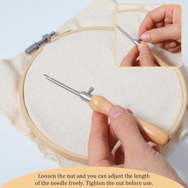 ชุดอุปกรณ์ปักผ้าแบบปรับได้ DIY - Is Sewing Textile Art บทวิจารณ์และราคา