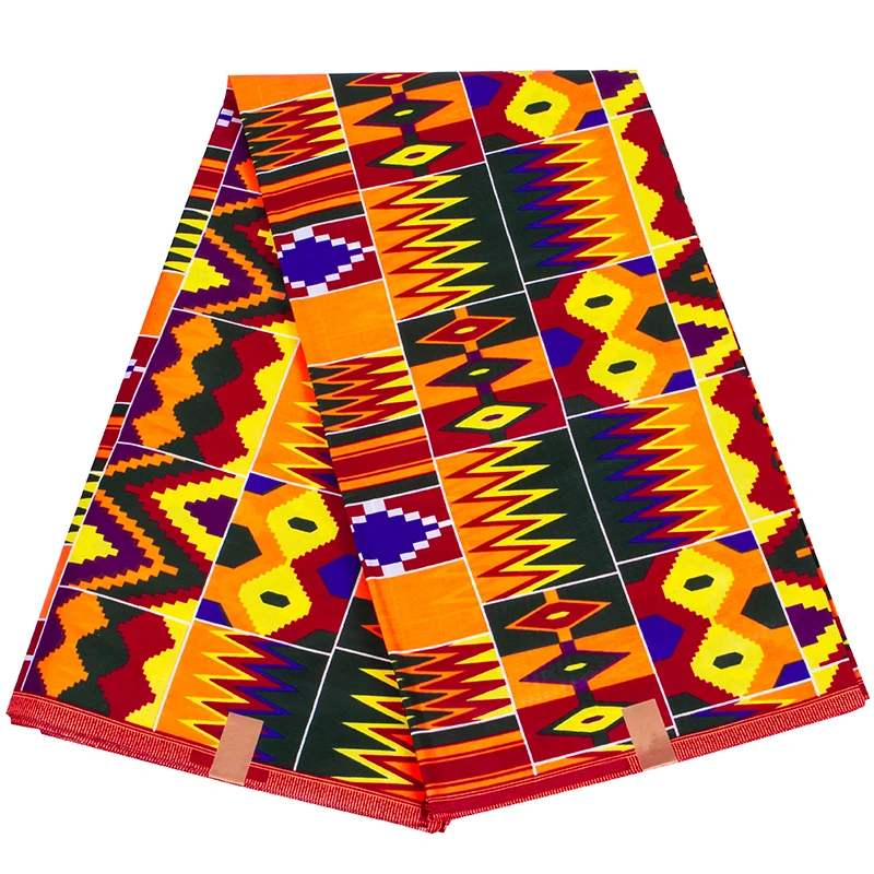 แอฟริกันผ้า 3/6 หลาผ้าฝ้ายอังก - Sewing Batik Fabric บทวิจารณ์และราคา