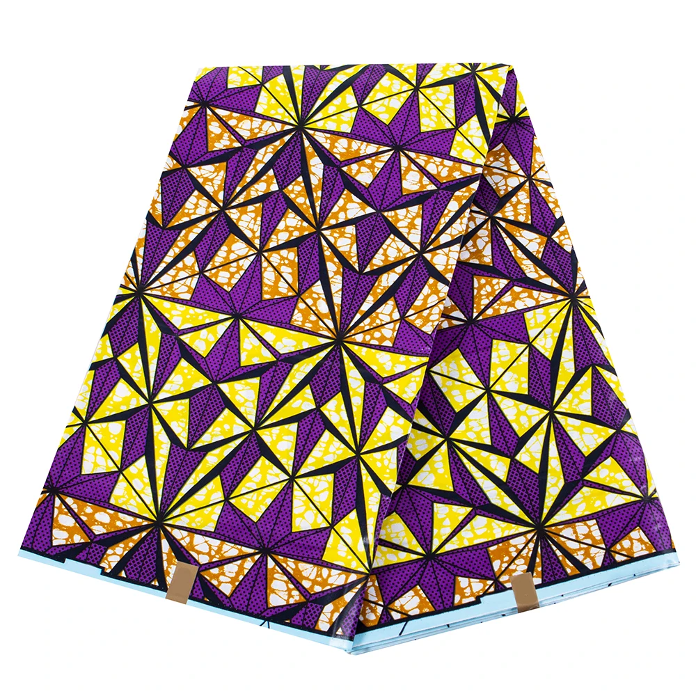 แอฟริกันผ้า 3/6 หลาผ้าฝ้ายอังก - Sewing Batik Fabric บทวิจารณ์และราคา