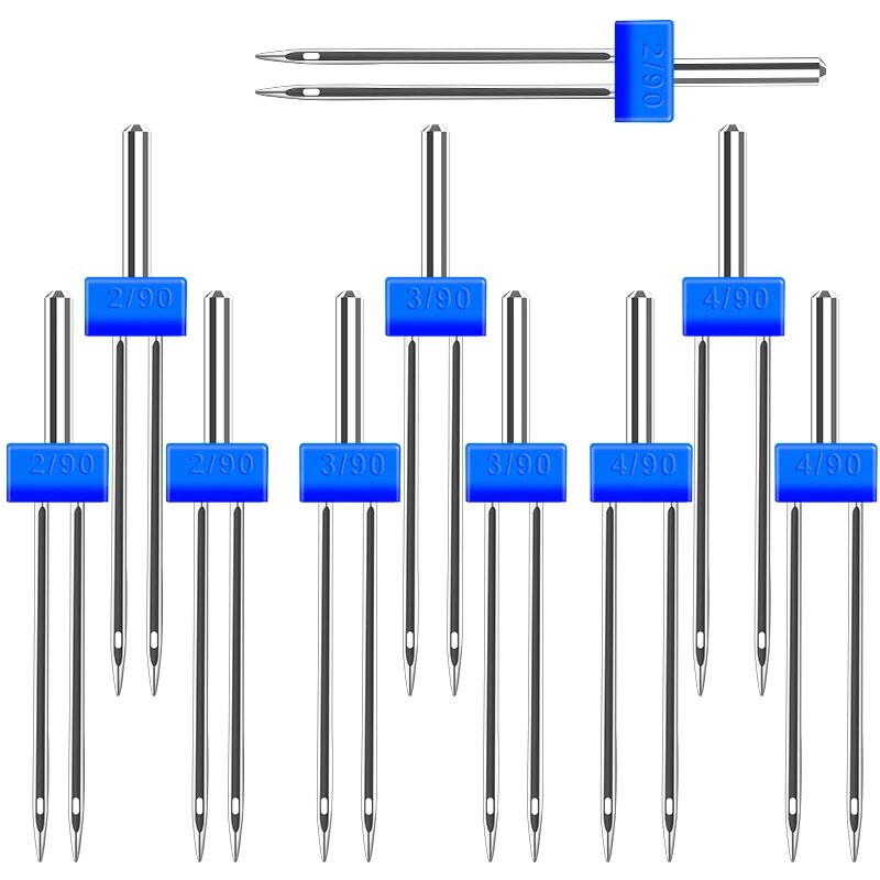 เข็มคู่สําหรับชิ้นส่วนจักรเย็บ - Twin Needle Stretch บทวิจารณ์และราคา