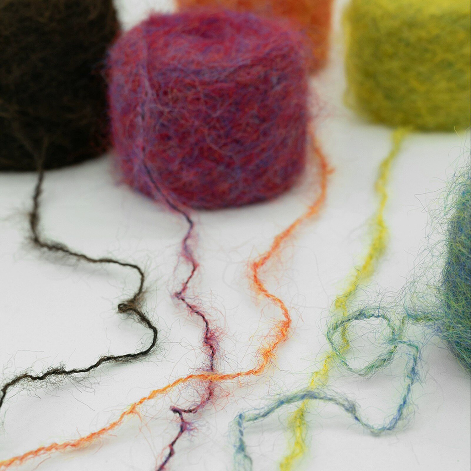 ไหมพรมขนฟูเลียนแบบขนอัลปาก้า 5 - Sewing Recycling บทวิจารณ์และราคา