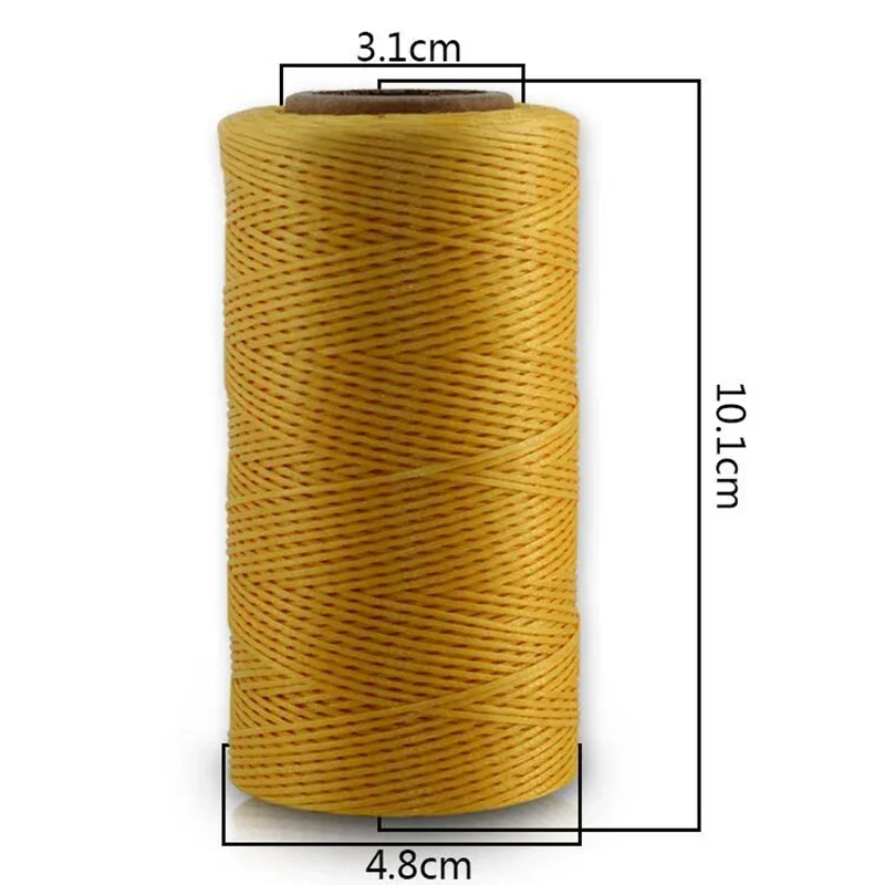 260M ด้าย Waxed Wax String สาย - Sewing Thread Production บทวิจารณ์และราคา