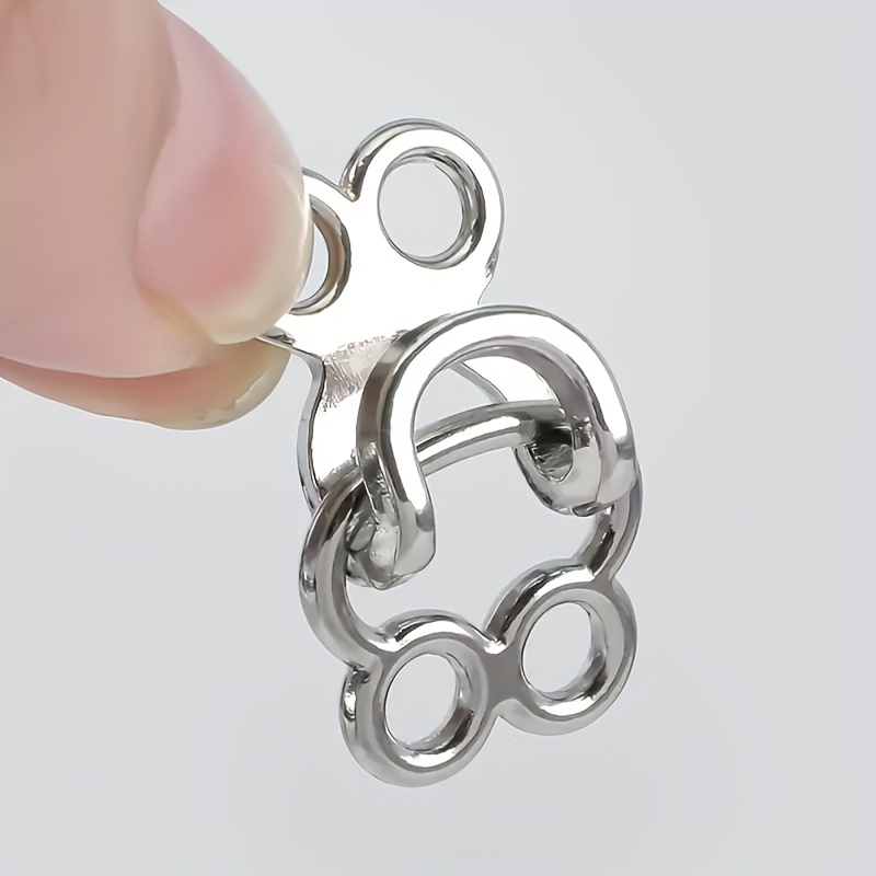 ตะขอเกี่ยวโลหะผสมแบบซ่อน 50 ชุ - Hook Eye Fastener บทวิจารณ์และราคา