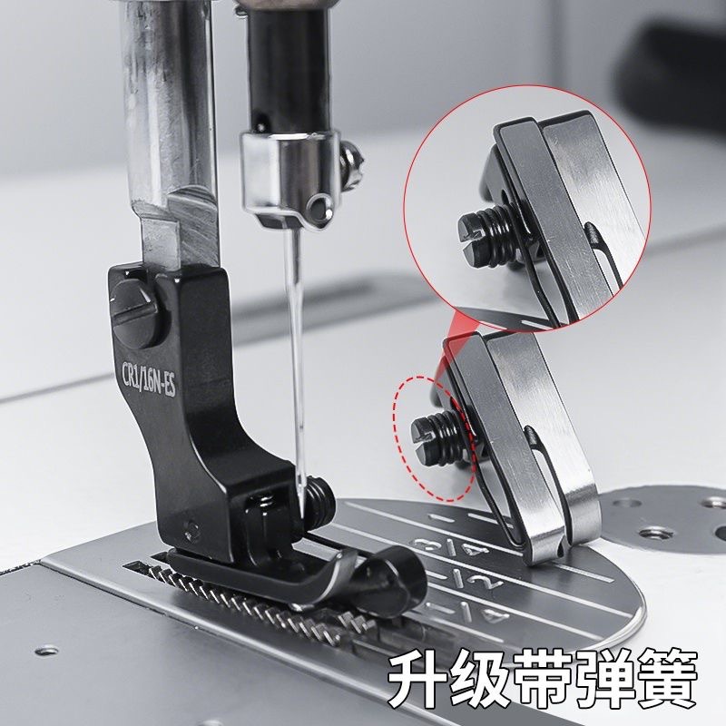 ตีนผีเหล็กไทเทเนียมสีดำแบบสูง- - Industrial Textile Sewing Machine บทวิจารณ์และราคา