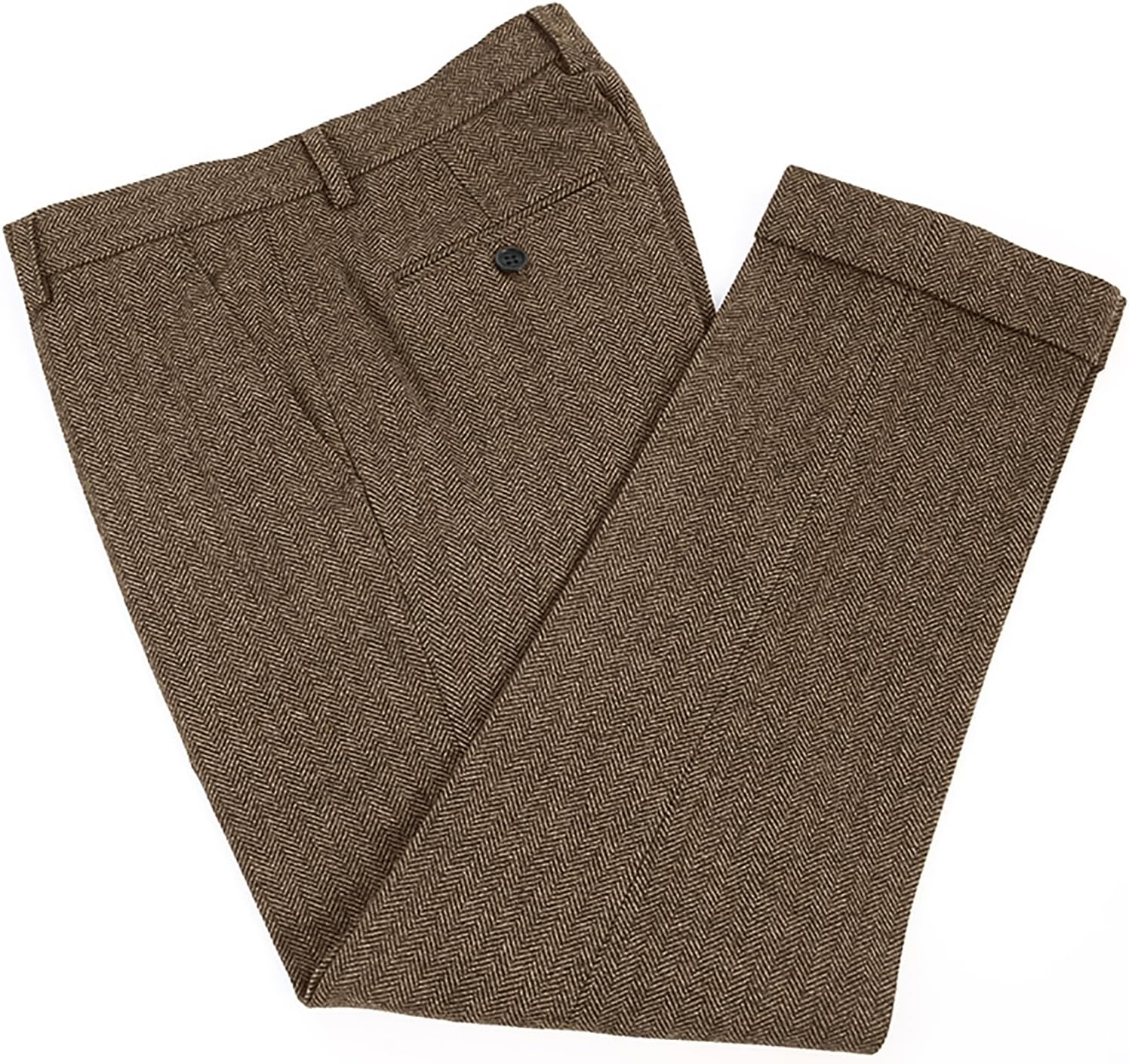 กางเกงทวีดลายก้างปลา ทรงวินเทจ - Sewing Tweed บทวิจารณ์และราคา
