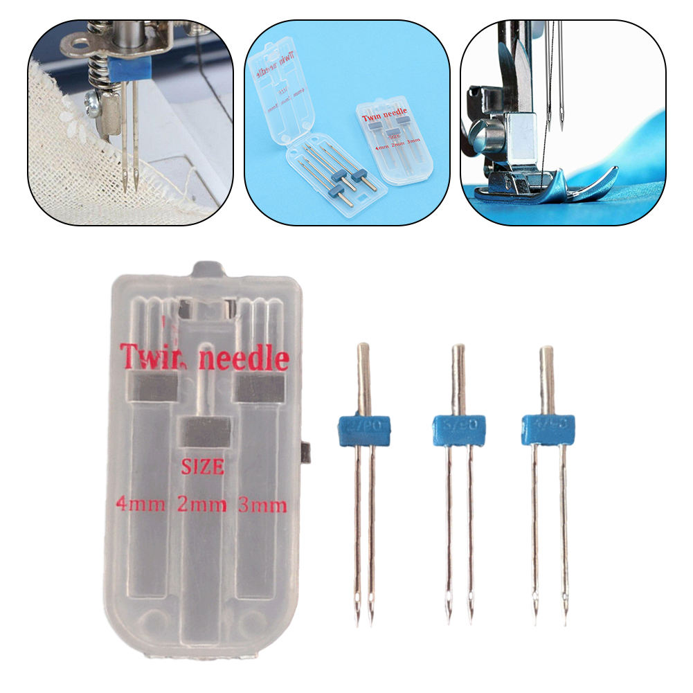 ชุดเข็มจักรเย็บผ้า 1 เข็มคู่ 3 - Twin Needle Stretch บทวิจารณ์และราคา