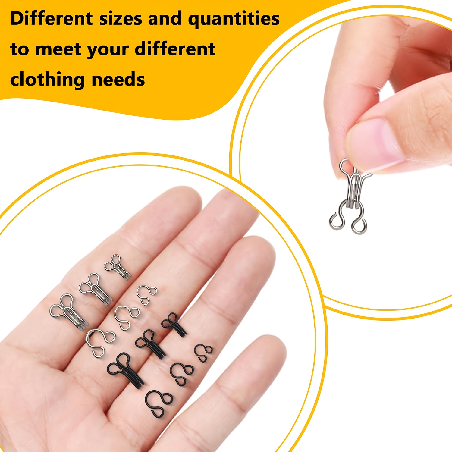 ตะขอเกี่ยวและห่วงโลหะแบบซ่อนสำ - Hook Eye Fastener บทวิจารณ์และราคา