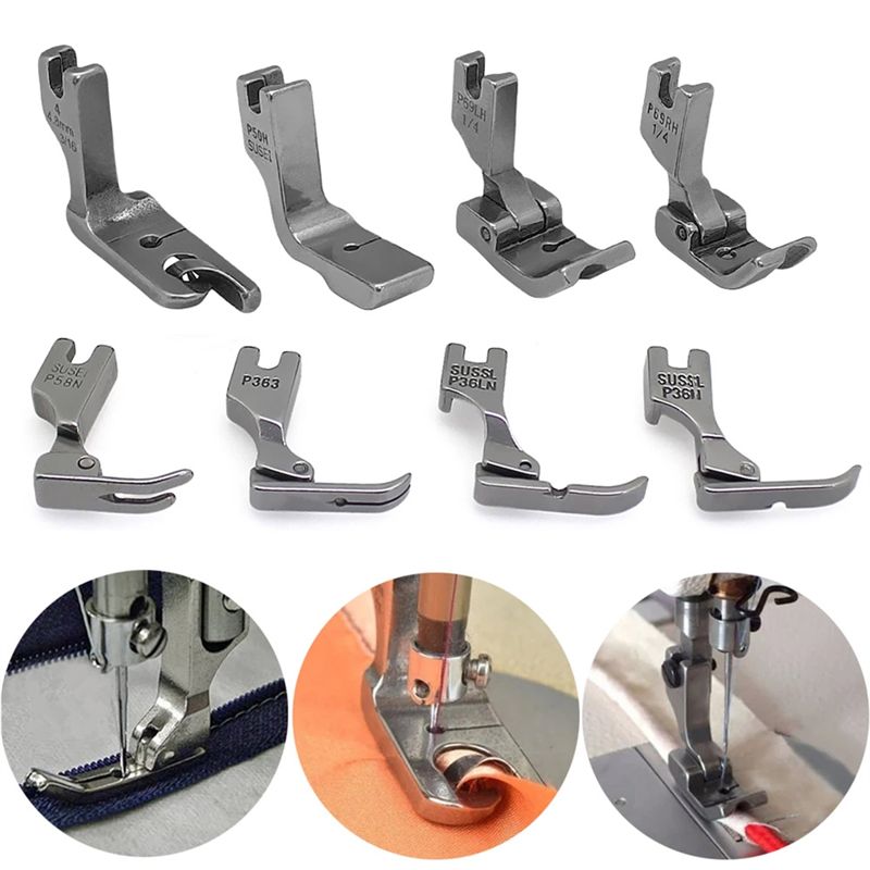 ชุดตีนผีจักรเย็บผ้า A84E-31 PC - Industrial Textile Sewing Machine บทวิจารณ์และราคา