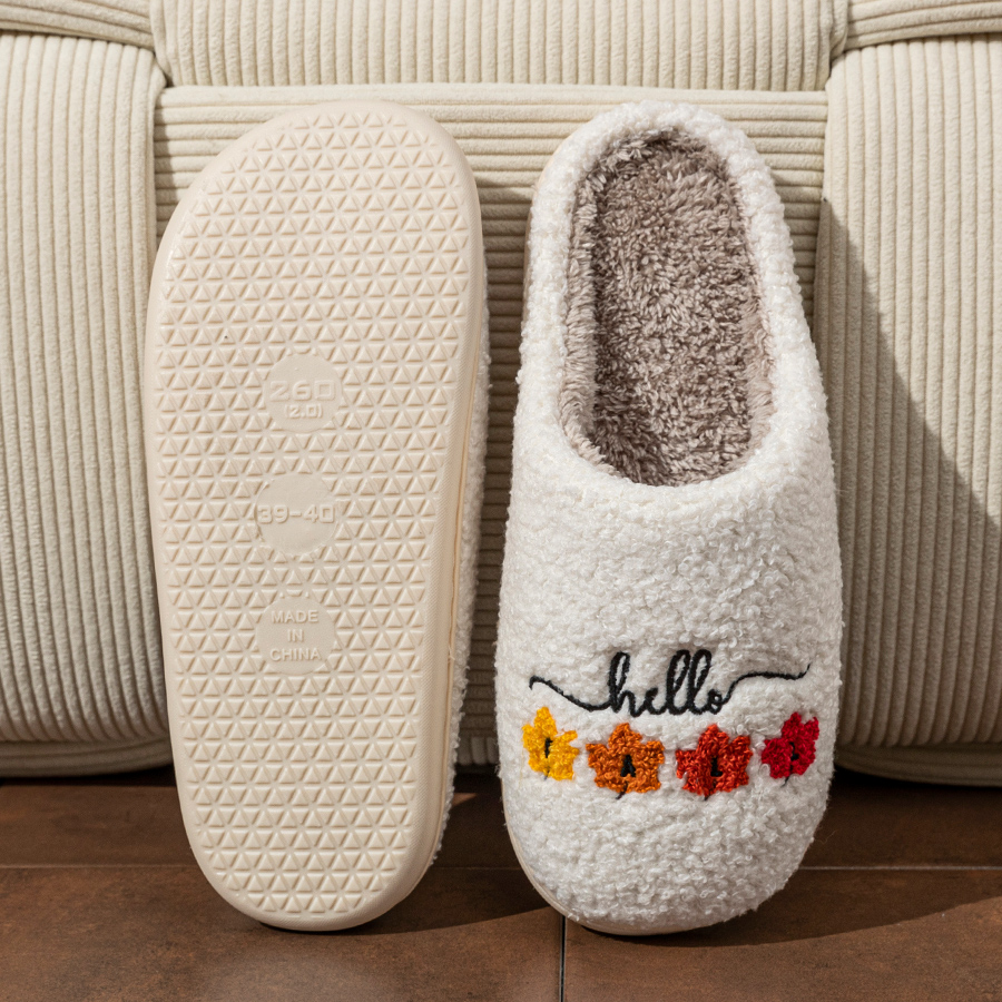 รองเท้าแตะผู้หญิงสำหรับฤดูหนาว - Sewing Cotton บทวิจารณ์และราคา