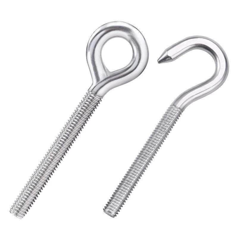 สกรูห่วงตาแกะ สแตนเลส 304 ตะขอ - Hook Eye Fastener บทวิจารณ์และราคา