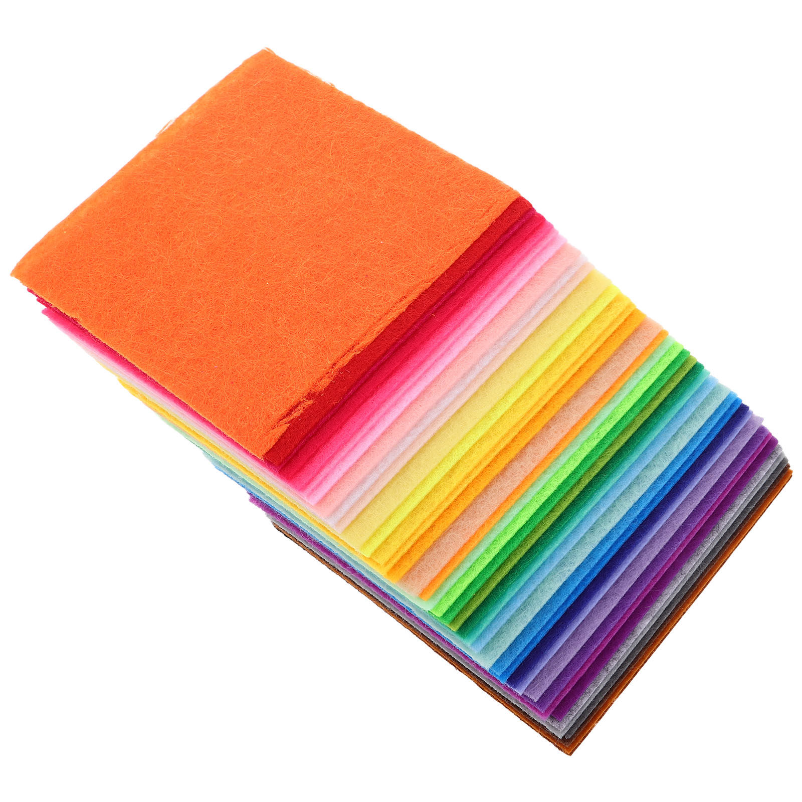 ผ้าสักหลาดหลากสี 120 ชิ้น ขนาด - Is Sewing Textile Art บทวิจารณ์และราคา